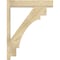 Ekena Millwork Merced Block Rough Sawn Outlooker, Douglas Fir, 6"W x 28"D x 36"H OUT06X28X36MRC05RDF - alternate 3